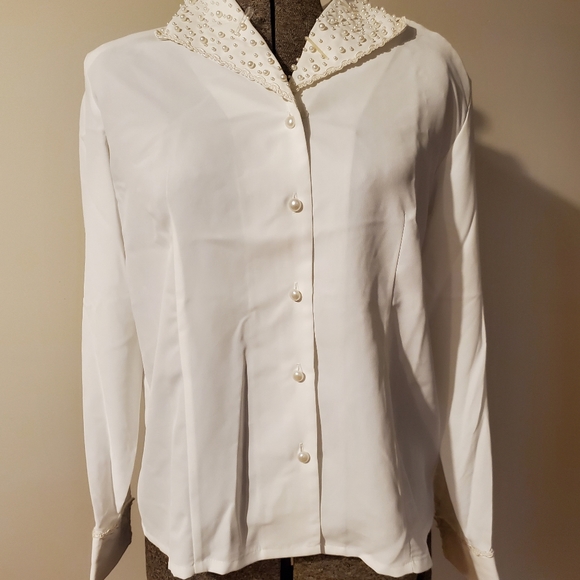 Vintage Karen Scott Blouse with tags - Picture 1 of 6